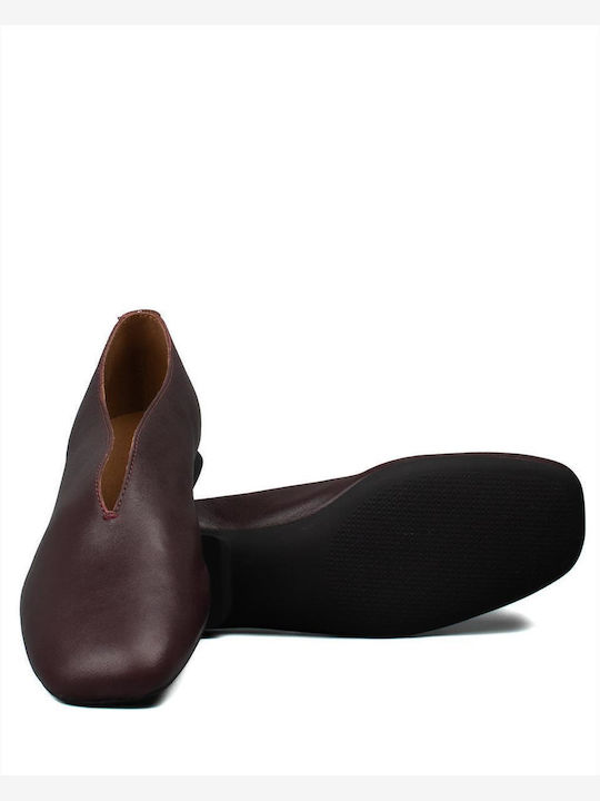Ballerinas Casi Myra Burgundy