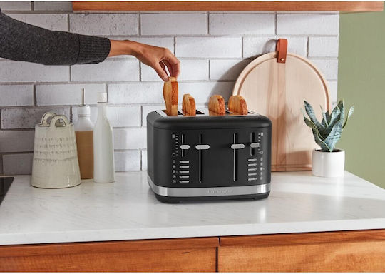 Kitchenaid Тостер 4 слота Черен