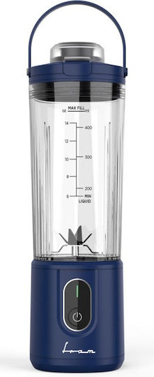 Fram Μπλέντερ με Πλαστική Κανάτα 400 ml Μπλε FBP-P74BL