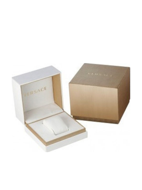Versace Greca Logo Ceas cu Mecanism pe Baterie Versace Greca Logo Ceas cu Mecanism pe Baterie