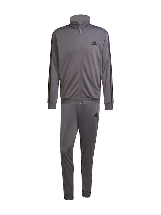 Training Tracksuit Glossy with Elastic Gray