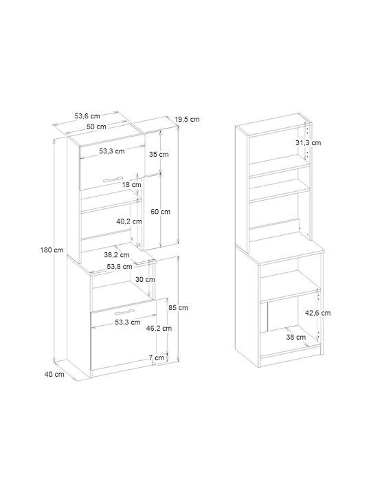 Tuco 1 Alb 53.8x40x180buc