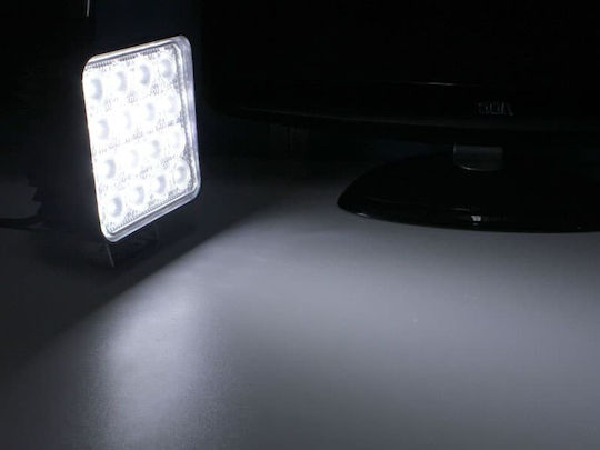 Platz Wasserdicht Scheinwerfer Auto LED 12 / 24V 48W 13.5cm 10Stück