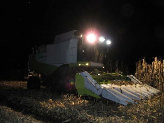 Platz Wasserdicht Scheinwerfer Auto LED 12 / 24V 48W 13.5cm 8Stück