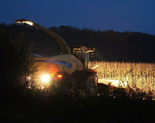Platz Wasserdicht Scheinwerfer Auto LED 12 / 24V 48W 13.5cm 8Stück