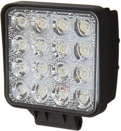 Platz Wasserdicht Scheinwerfer Auto LED 12 / 24V 48W 13.5cm 8Stück