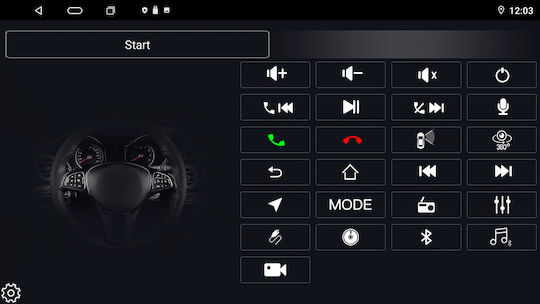 Ηχοσύστημα Αυτοκινήτου για Toyota Auris 2007-2012 (Bluetooth/USB/WiFi/GPS/Apple-Carplay/Android-Auto) με Οθόνη Αφής 9"