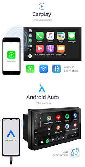 Ηχοσύστημα Αυτοκινήτου για Toyota Avensis 2009-2016 (Bluetooth/USB/WiFi/GPS/Apple-Carplay/Android-Auto) με Οθόνη Αφής 9"