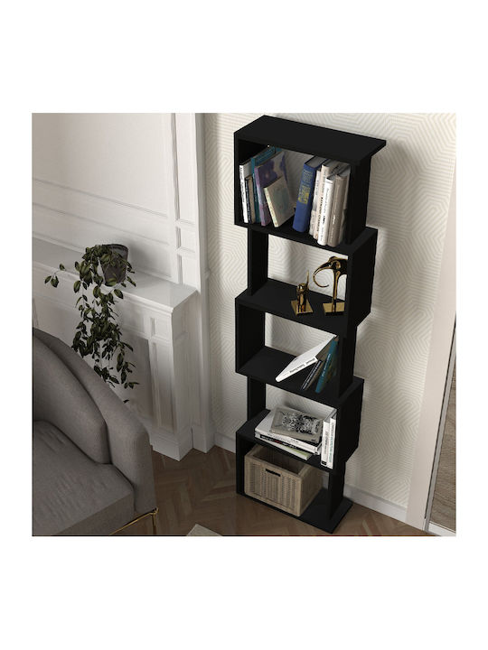 Bibliothek Alvina Schwarz 45x19.6x158.8cm