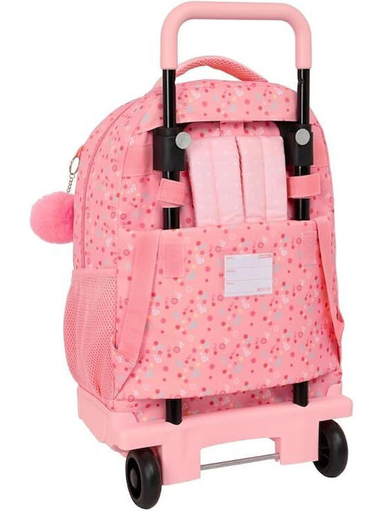 Safta School Bag Trolley Pink