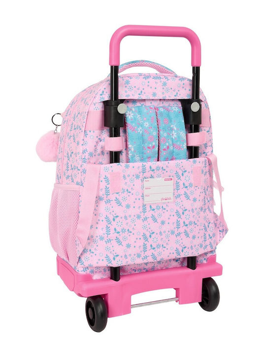 Safta Schulranzen Trolley Rosa