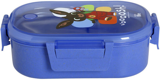 Ecolife Plastic Kids' Food Container 0.9lt Blue