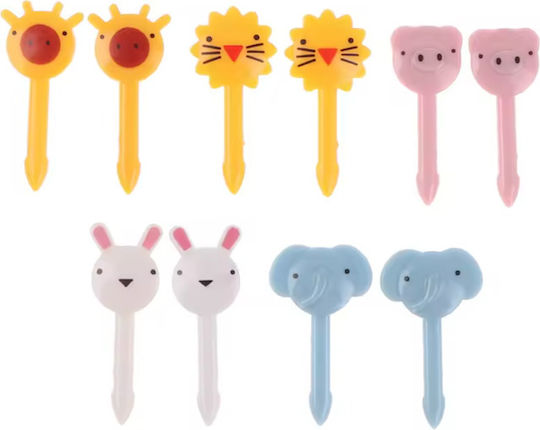 Forks for Lunchbox/Food containers Plastic Kids' Lunch Set Various Designs / Assortment of Designs