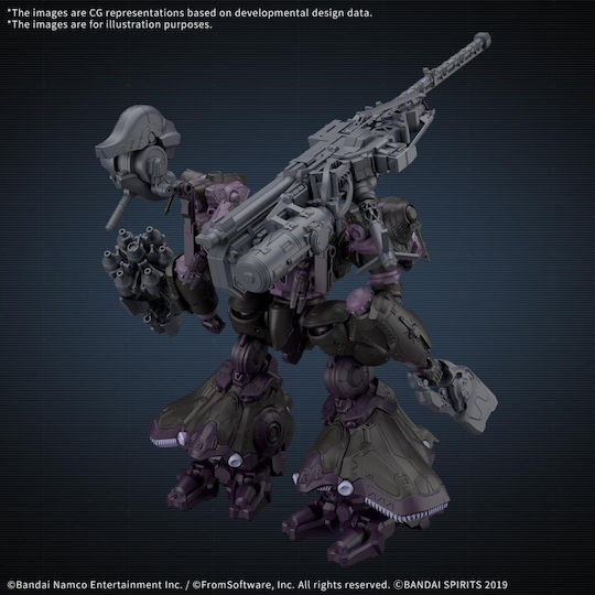 Armored Core Vi 30mm Arquebus Add Ve-404 Open Faith Model Kit