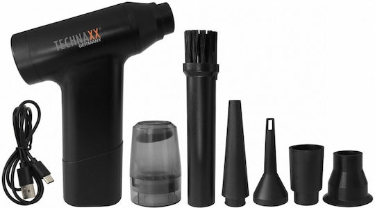 Technaxx Car Hand Vacuum & Blower 2 in 1 Rechargeable 5V 160W