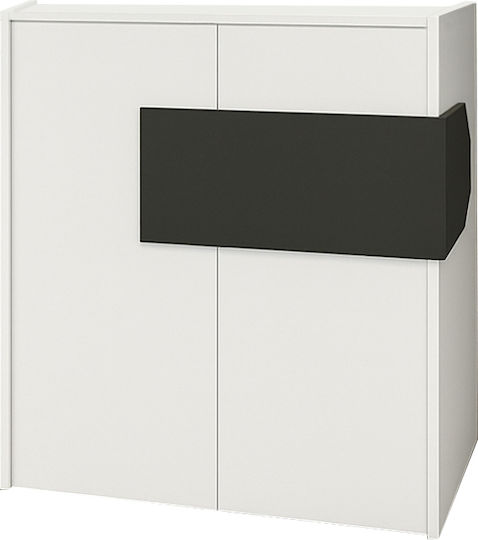 Megapap Aloha Professional Office Reception Desk L95.5xW40xH110.3cm
