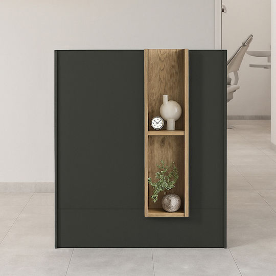 Megapap Office Reception L90xW43.2xH110cm