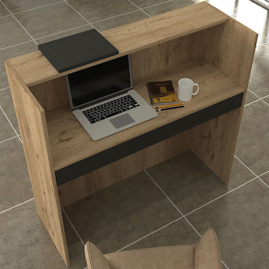 Megapap Navita Professional Reception Desk L113.6xW42xH111.8cm