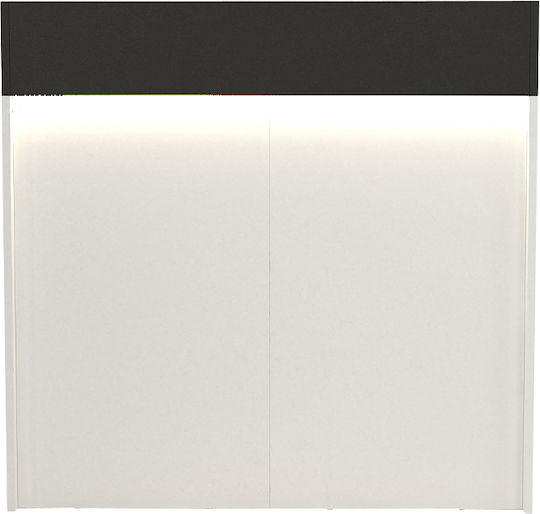 Megapap Wilko Professional Office Reception Desk L113.6xW42xH110cm