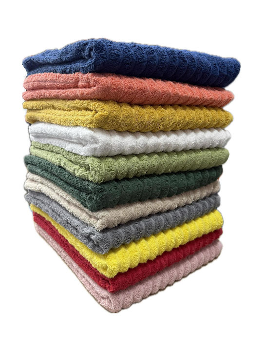 Badehandtuch 70x140εκ. Dark Blue Gewicht 560gr/m²