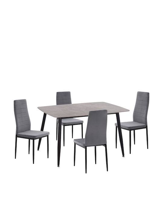 Esszimmer Raven 5Stück 70x120cm