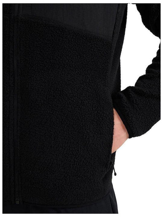 Ανδρική Ζακέτα Fleece Μαύρη