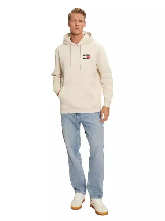 Tommy Hilfiger Flag Beige mit Kapuze