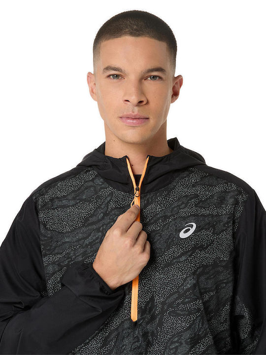 Ärmellos Jacke Wasserdicht und Winddicht Black