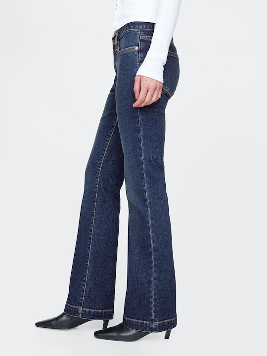 Χαμηλόμεσο Γυναικείο Jean Παντελόνι σε Slim Εφαρμογή Dark Indigo