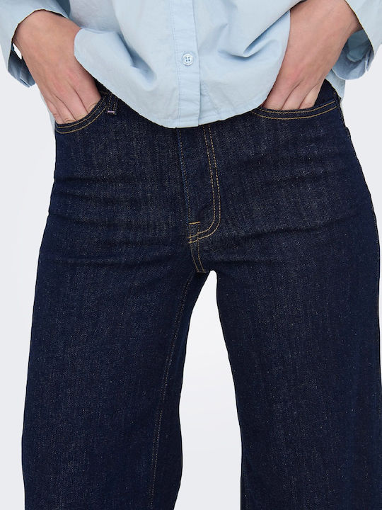 Hoch tailliert Damenjeans in Schlanker Passform Blue