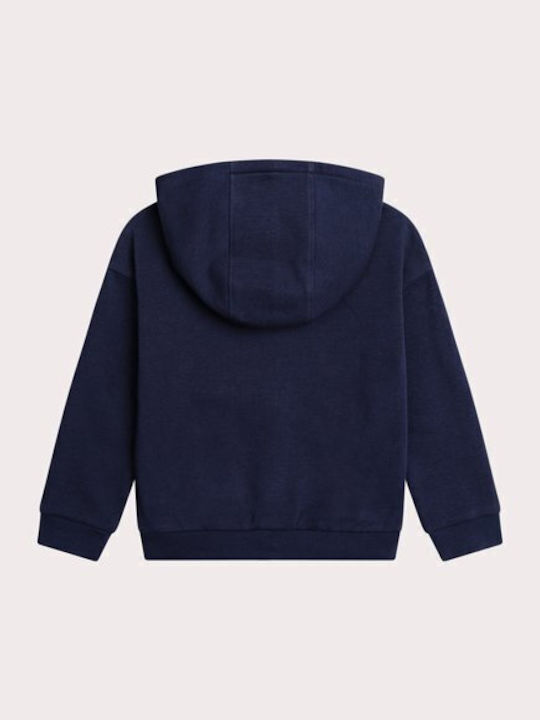 Kids Sweatshirt Cardigan Blue