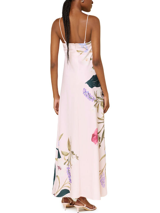 Ted Baker Σατέν Φόρεμα Γάμου - Βάπτισης Ροζ