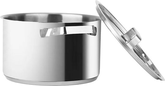 Estia Allegro Βαθιά Ανοξείδωτη Κατσαρόλα 3.6lt / 24cm