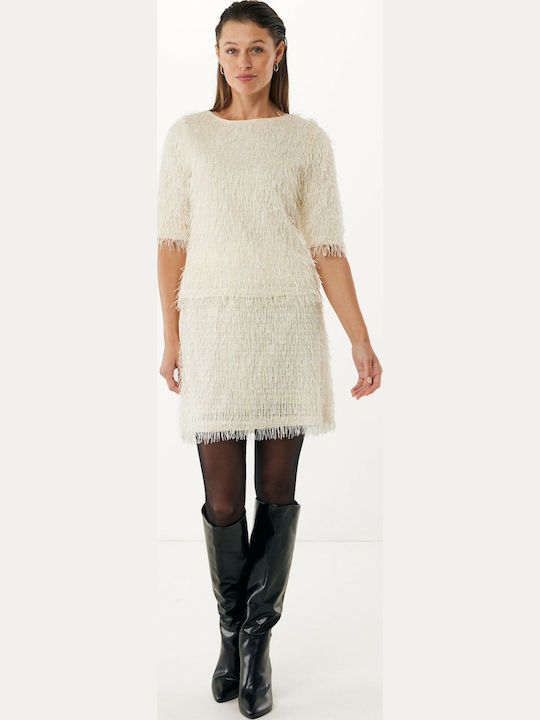 Mini Skirt Cream