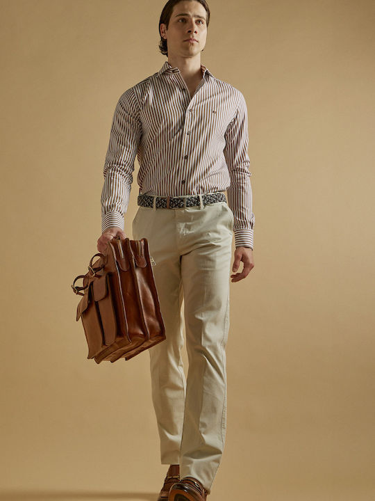 Men's Trousers Chinos Ecru