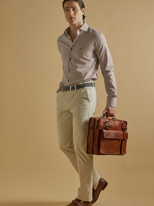 Men's Trousers Chinos Ecru