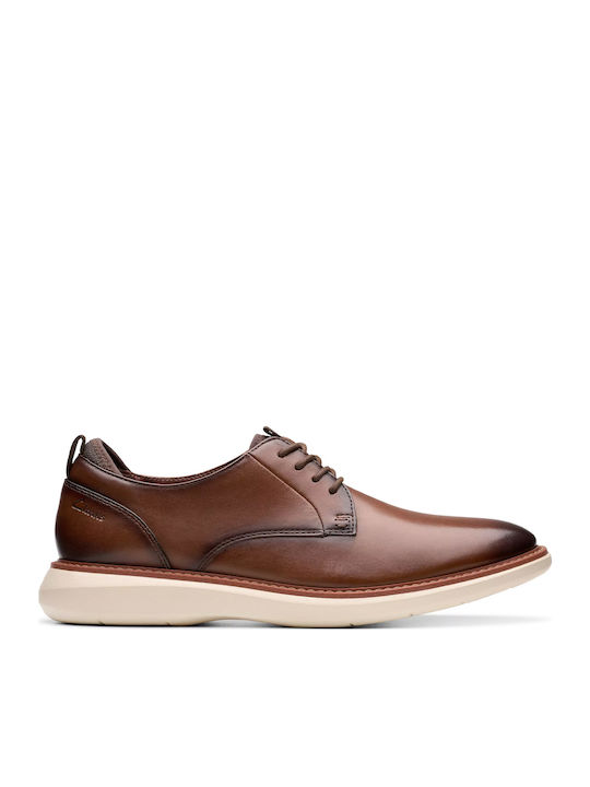 Brantin Δερμάτινα Ανδρικά Casual Παπούτσια Ανατομικά Καφέ
