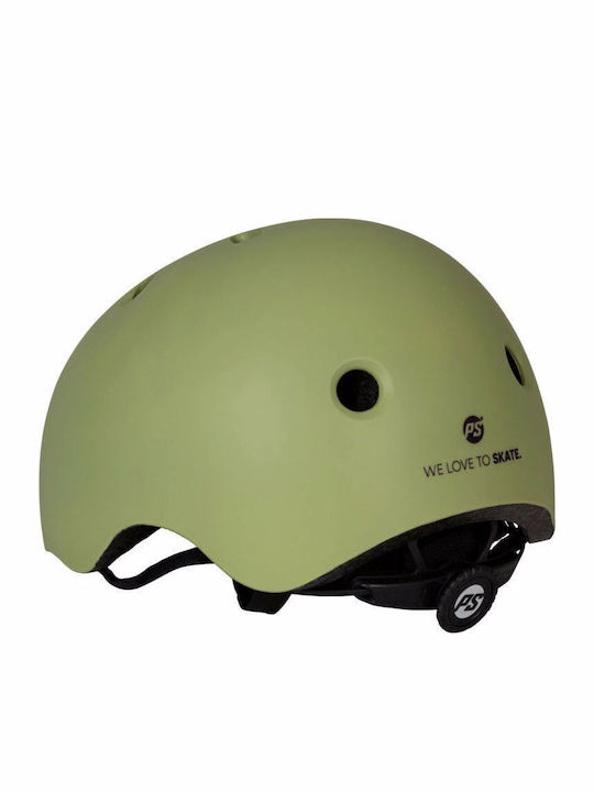 Kids' Bike Helmet City Green