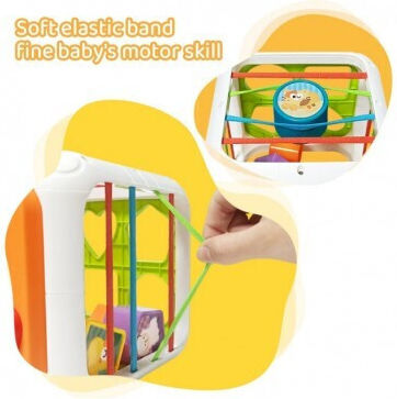 Lazarid Activity Cube Educational with Sounds for 18++ Months