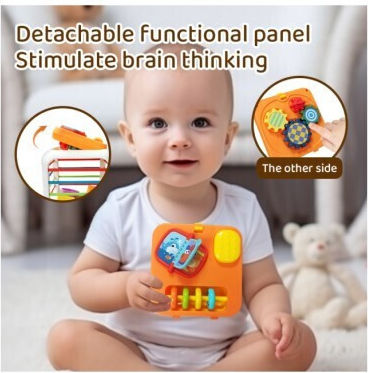 Lazarid Activity Cube Educational with Sounds for 18++ Months
