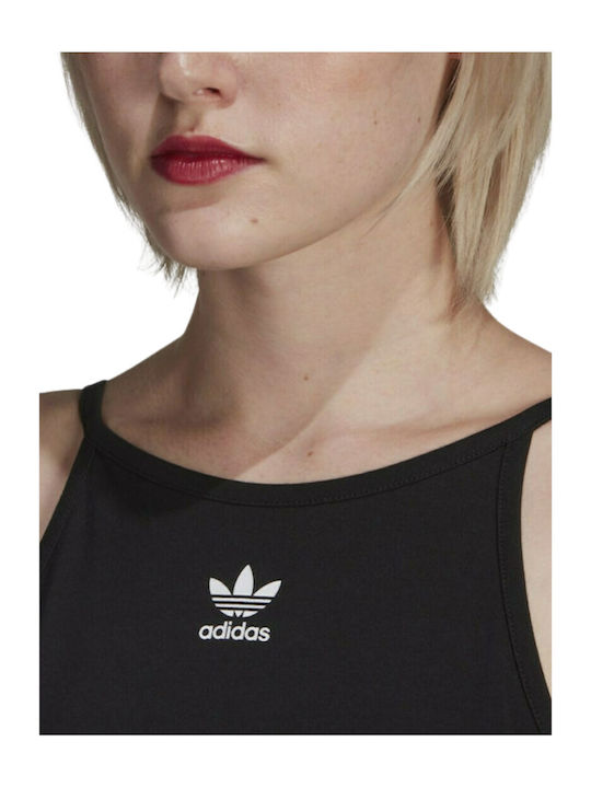Adicolor Classics Summer Mini Athletic Sleeveless Black Dress