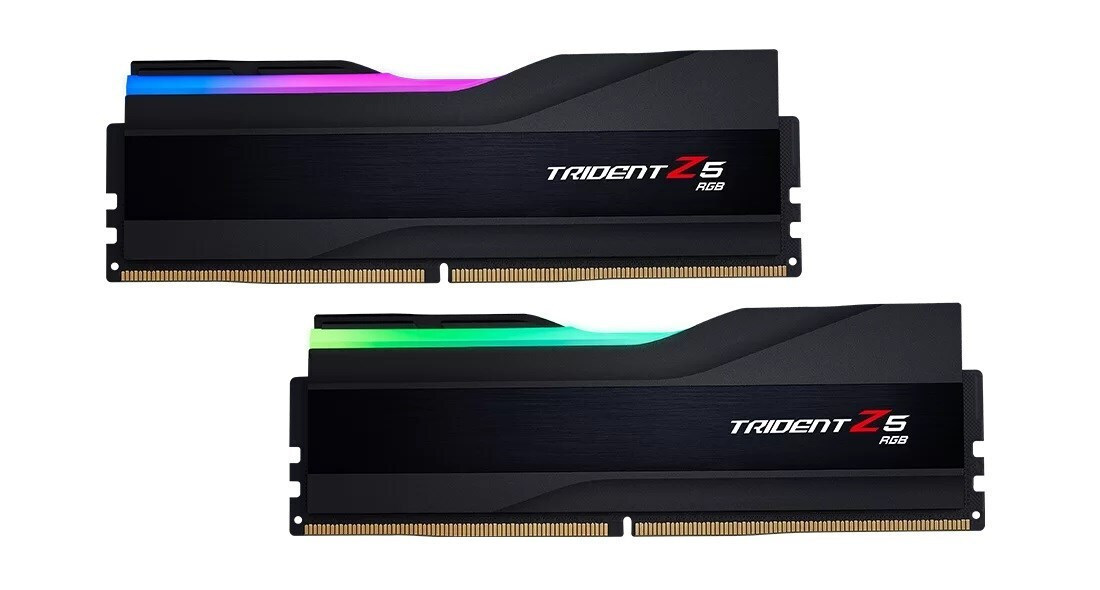 G.Skill TRIDENT Z5 RGB DDR5 96GB RAM με Modules και Ταχύτητα 6400 για Desktop