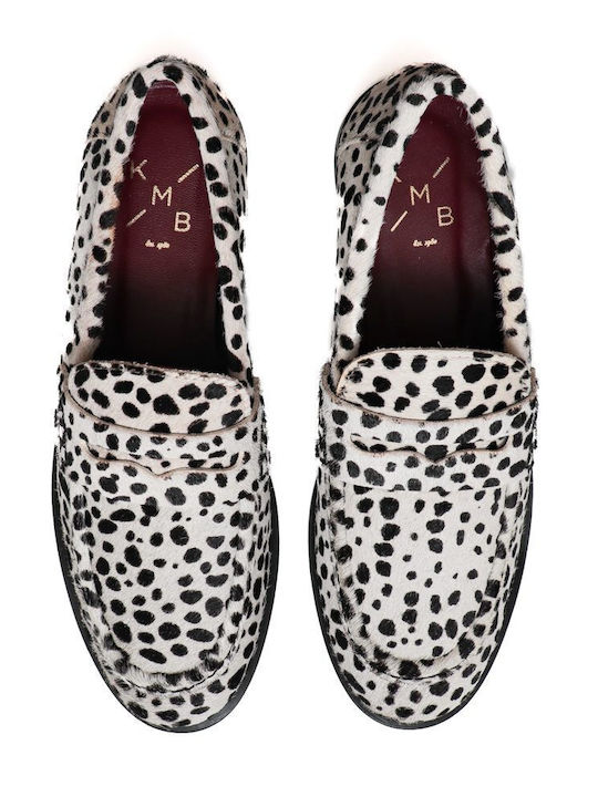 Δερμάτινα Γυναικεία Loafers σε Μαύρο Χρώμα