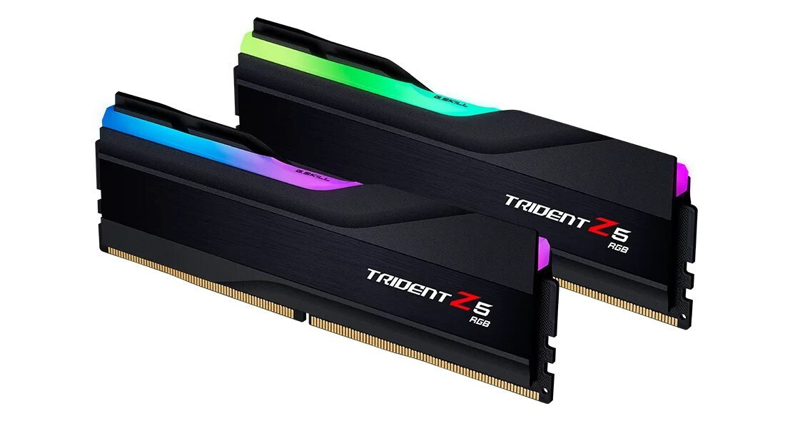 G.Skill TRIDENT Z5 RGB DDR5 128GB RAM με Modules και Ταχύτητα 6400 για Desktop