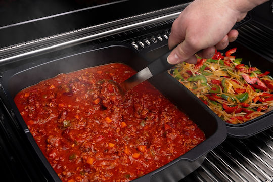 Broil King Γάστρα Τετράγωνη Μαντεμένια με Σχάρα 32x27cm
