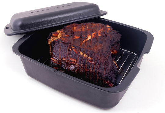 Broil King Γάστρα Τετράγωνη Μαντεμένια με Σχάρα 32x27cm