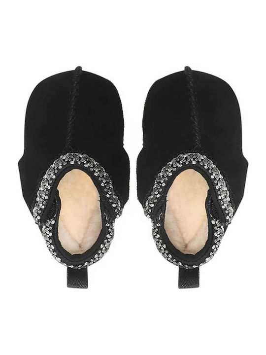 UGG Ugg Australia Weiche Sohlenschuhe für Babys Schwarz Tasman