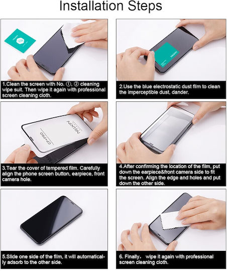 Nillkin Cp+ Pro Full Tempered Glass Samsung Galaxy Z Flip 7 Black