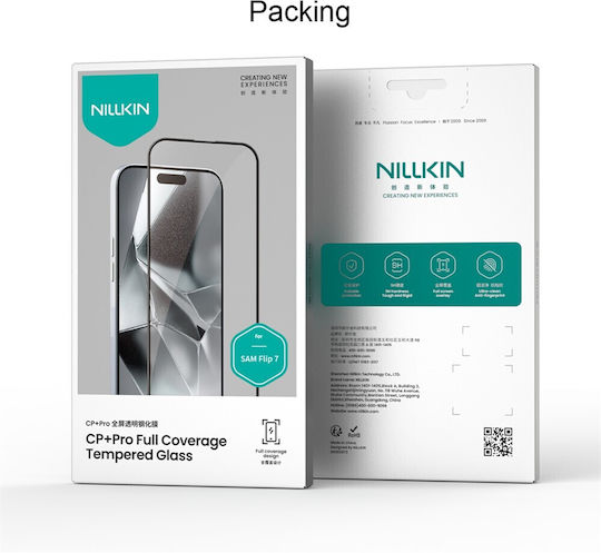 Nillkin Cp+ Pro Full Tempered Glass Samsung Galaxy Z Flip 7 Black