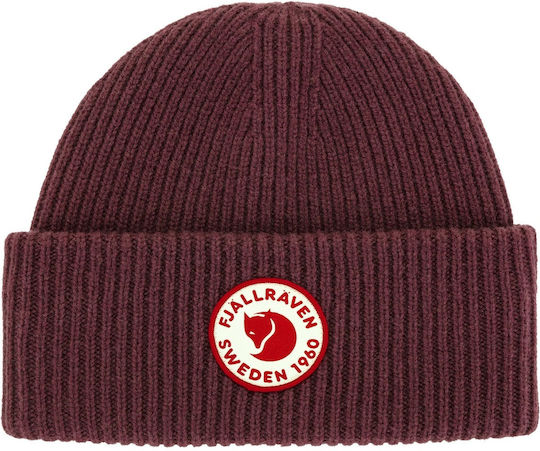1960 Logo Beanie Unisex Beanie Gestrickt in Rot Farbe
